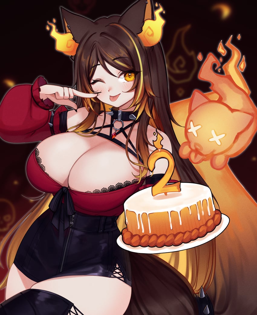 sinder (indie virtual youtuber) drawn by sky_above_me