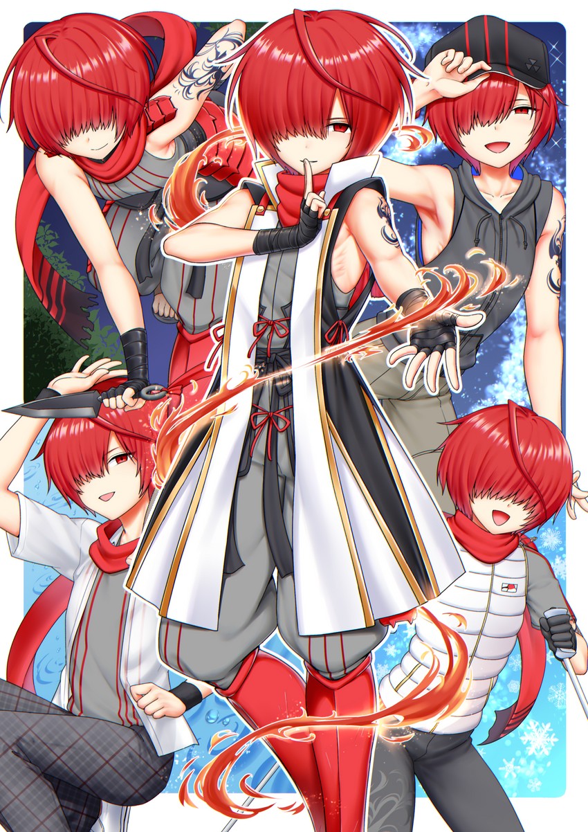 fuuma kotarou (fate and 1 more) drawn by toitoi332