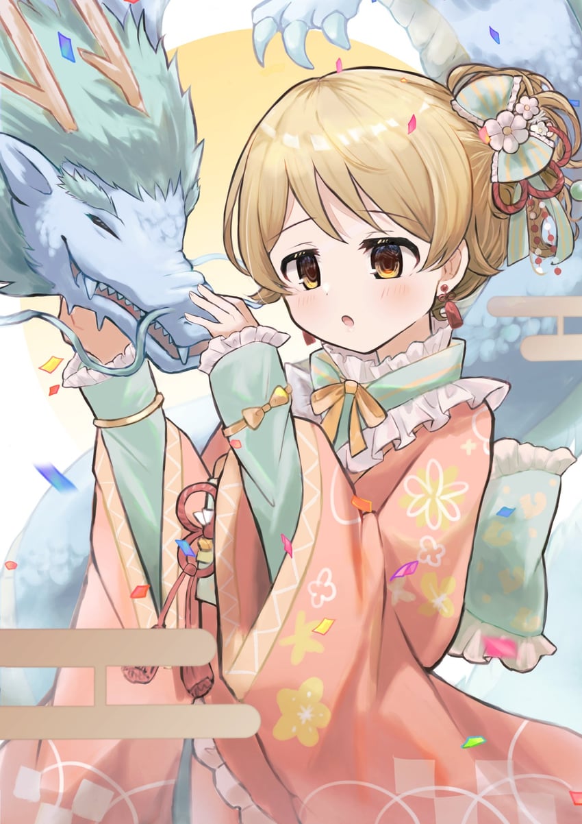 morikubo nono (idolmaster and 1 more) drawn by kataageteto