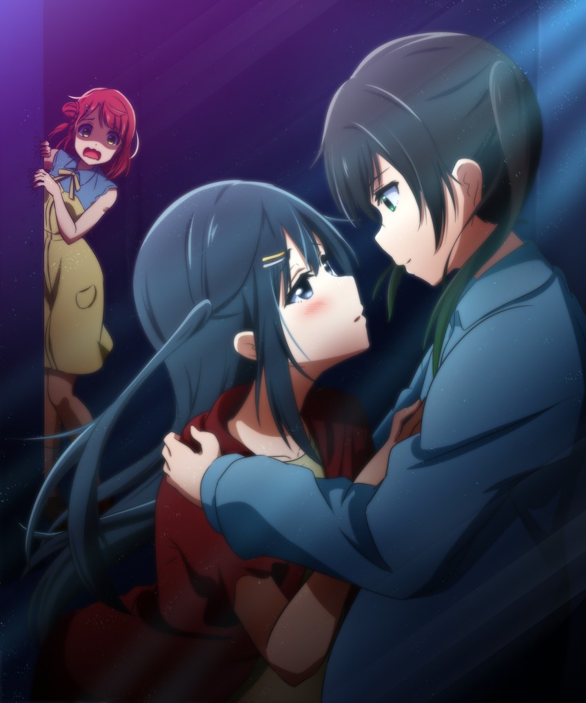 yuki setsuna, uehara ayumu, and takasaki yu (love live! and 1 more) drawn by igashiko