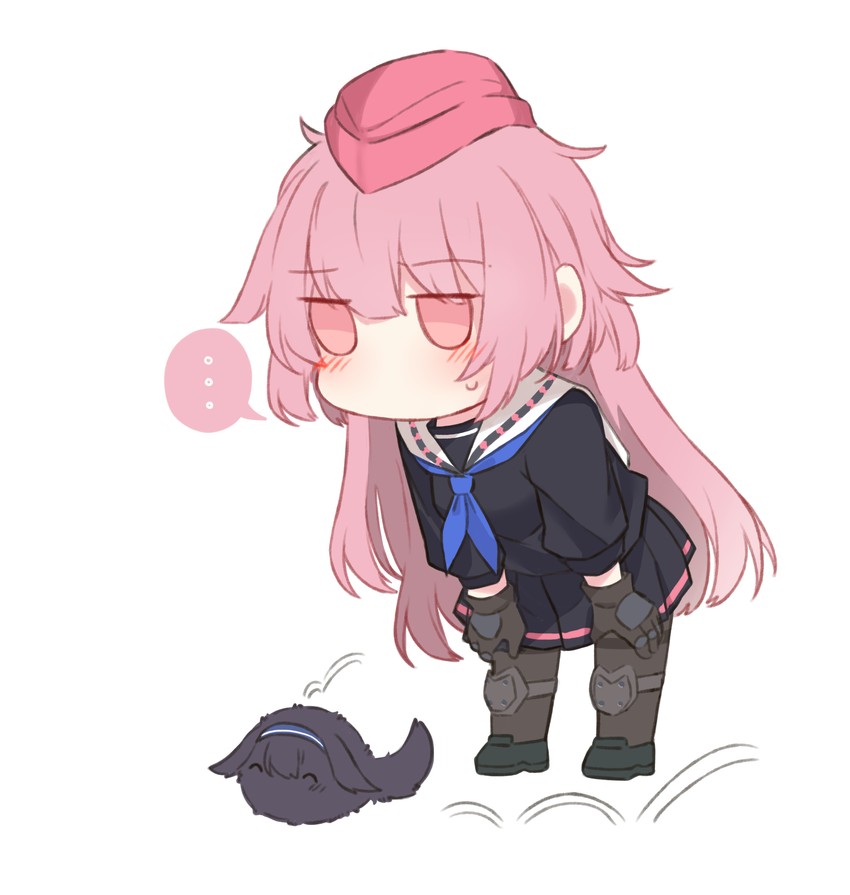 ntw-20 and super sass (girls' frontline) drawn by yuutama2804