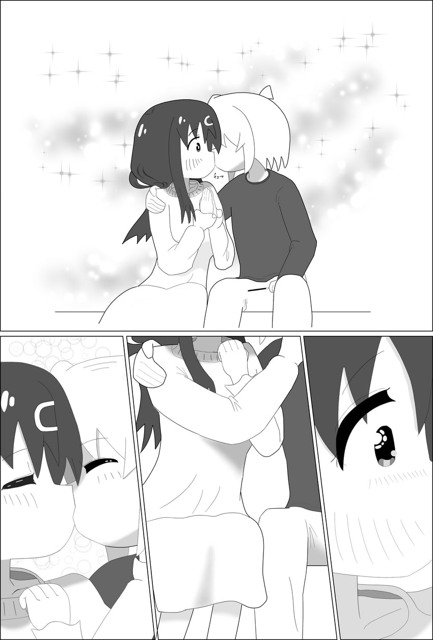 oyama mahiro and oyama mihari (onii-chan wa oshimai!) drawn by kariage