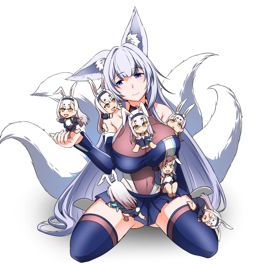 shinano and shimakaze (azur lane) drawn by steed_(steed_enterprise)