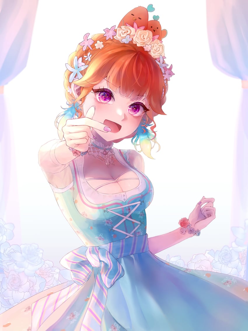 takanashi kiara and kotori (hololive and 1 more) drawn by napina
