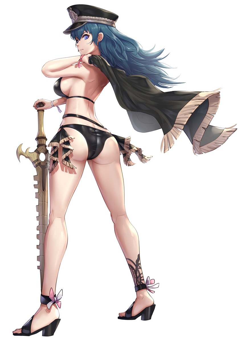 female byleth (fire emblem and 2 more) drawn by gonzarez