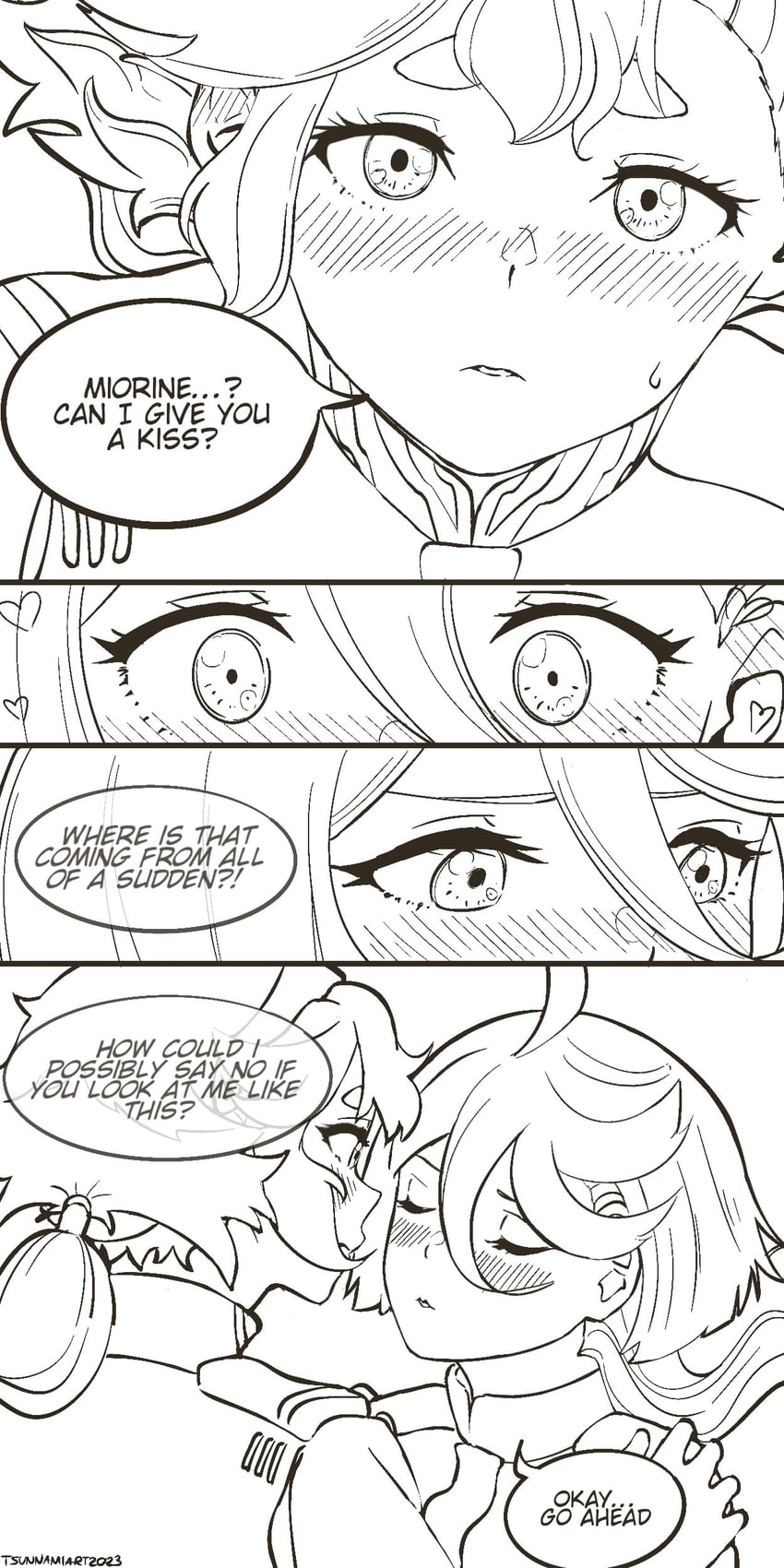 suletta mercury and miorine rembran (gundam and 1 more) drawn by tsunnamiart