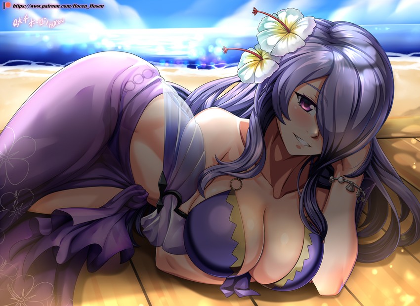camilla (fire emblem and 2 more) drawn by vilde_loh_hocen