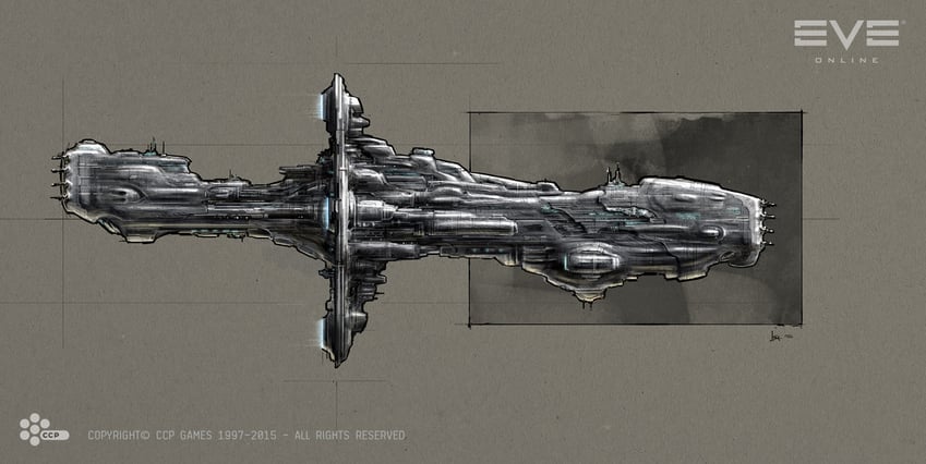 eve online drawn by asgeir_jon_asgeirsson