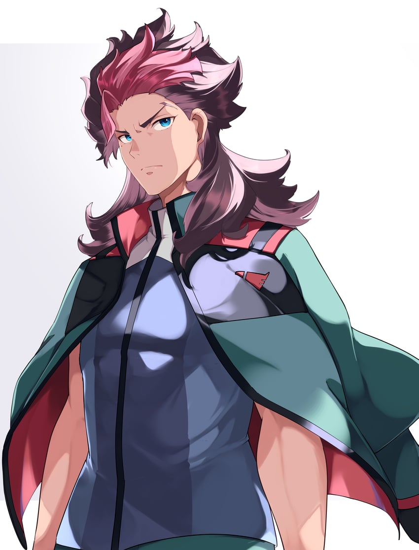 guel jeturk (gundam and 1 more) drawn by risumi_(taka-fallcherryblossom)