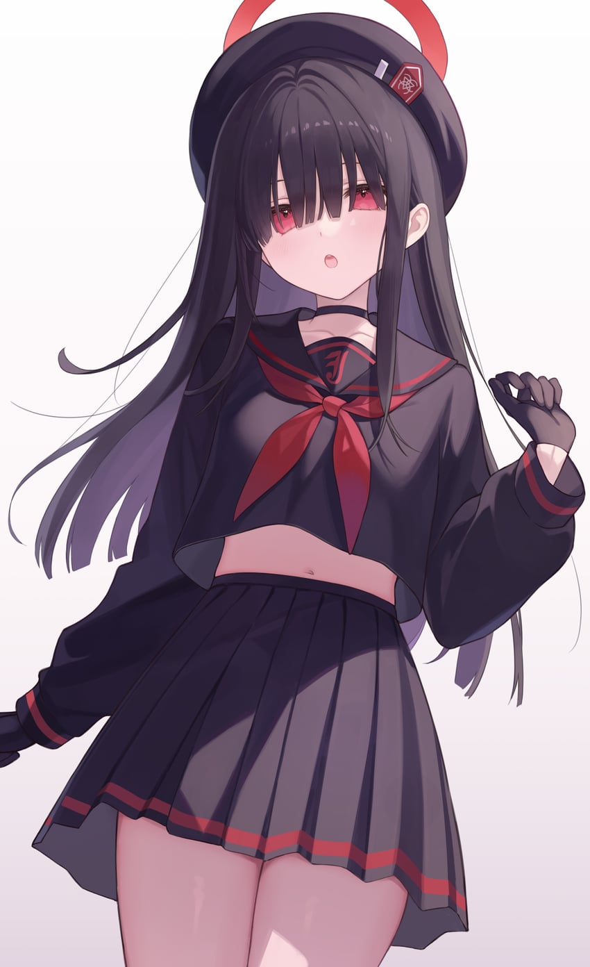 justice task force member (blue archive) drawn by pipipipyu