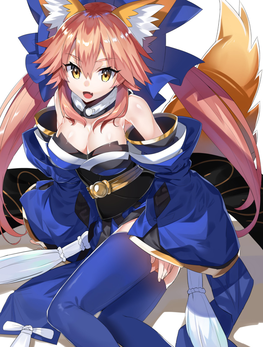 tamamo and tamamo no mae (fate and 2 more) drawn by fuotchan