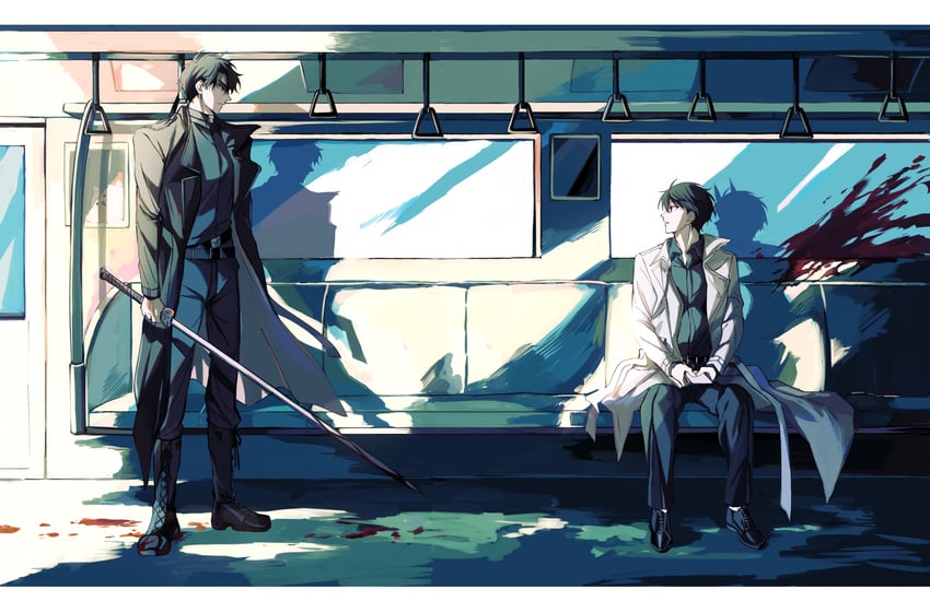 kim dokja and yoo joonghyuk (omniscient reader's viewpoint) drawn by toramaru_(696anna)