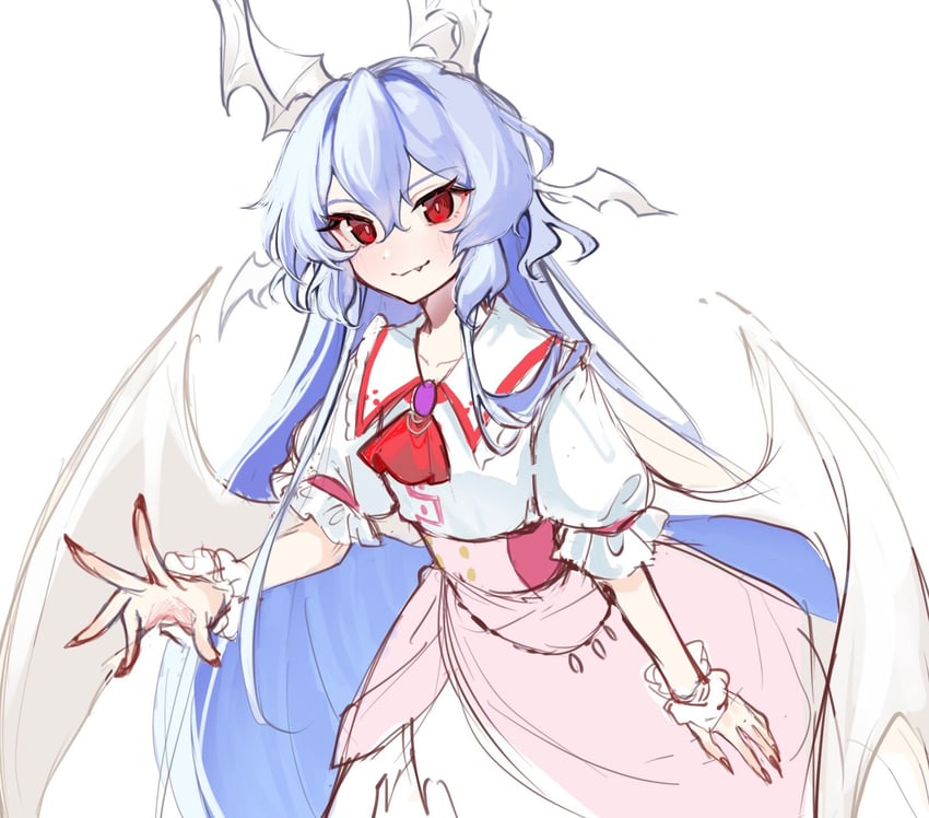 remilia scarlet (touhou and 1 more) drawn by aorin_oekaki
