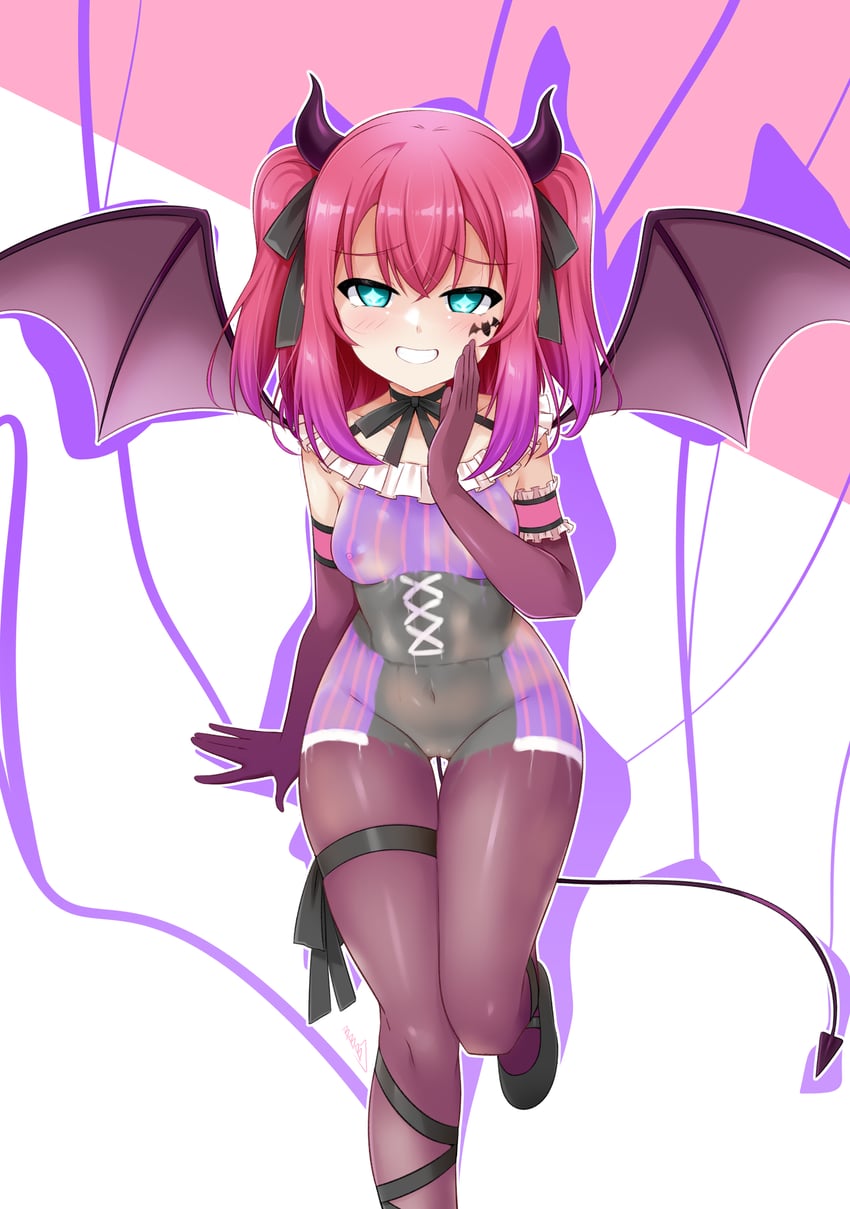 kurosawa ruby, ruby, and nightwicked ruby (love live! and 3 more) drawn by bunji