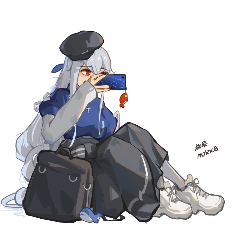 specter (arknights and 1 more) drawn by yangli_myrica