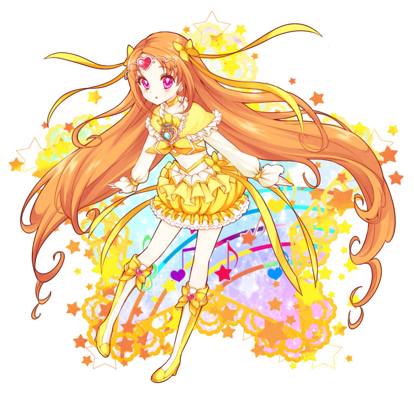 shirabe ako and cure muse (precure and 1 more) drawn by sikuhima