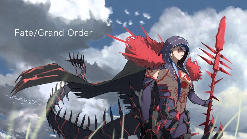 cu chulainn and cu chulainn alter (fate and 1 more) drawn by hirunagi