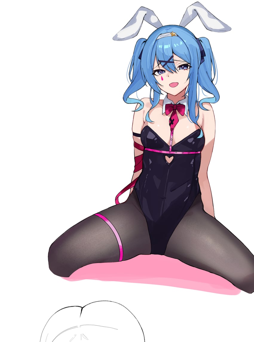 hoshimachi suisei (hololive and 1 more) drawn by ku_roiko