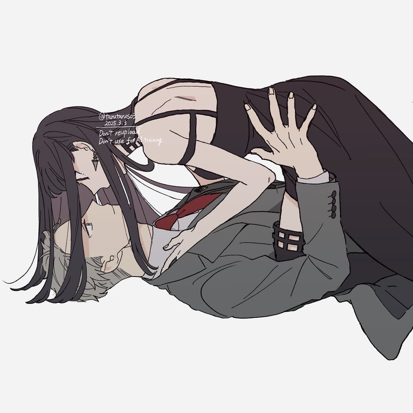 yor briar and twilight (spy x family) drawn by tarutaruso3