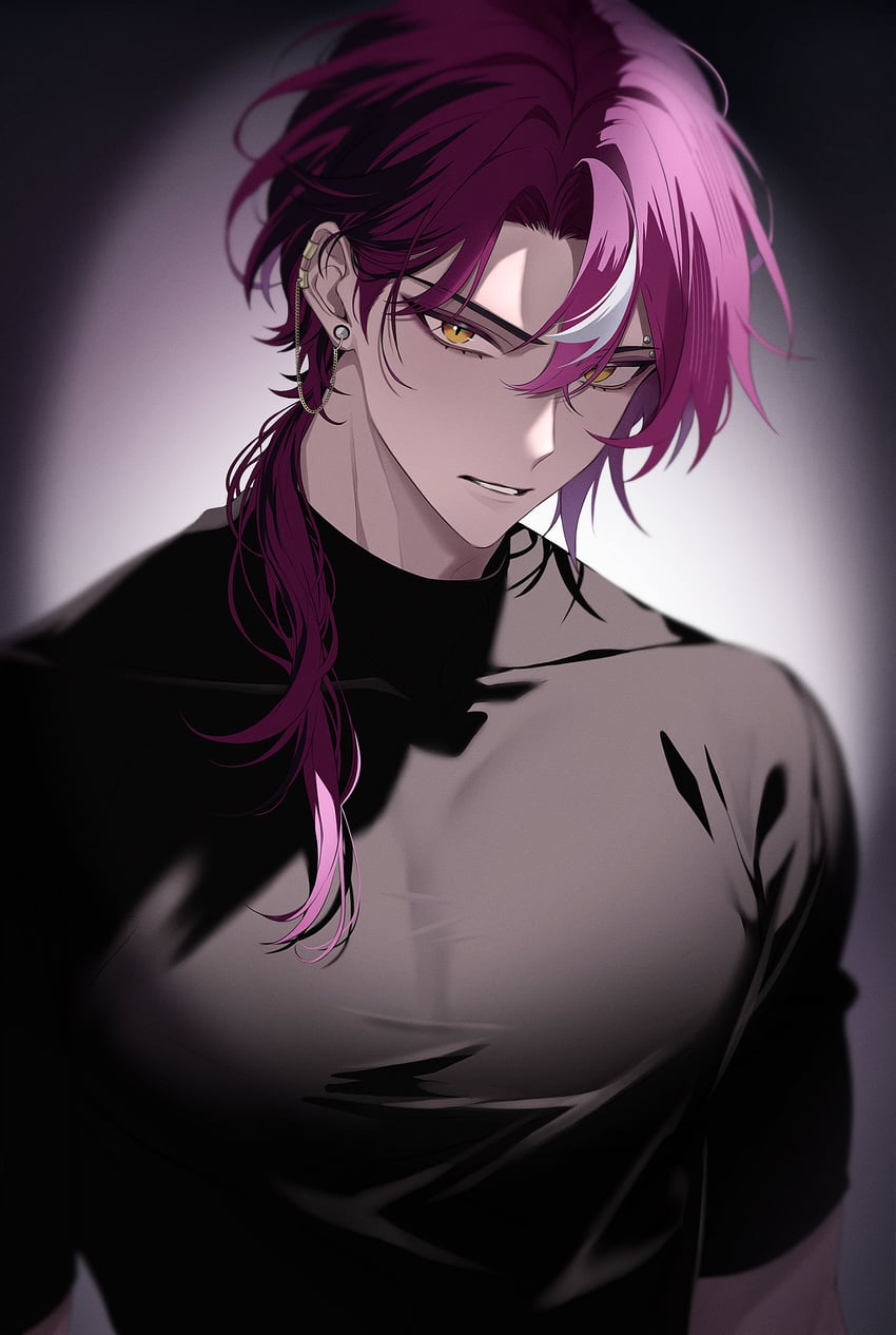 doppio dropscythe (nijisanji and 1 more) drawn by owo_renren