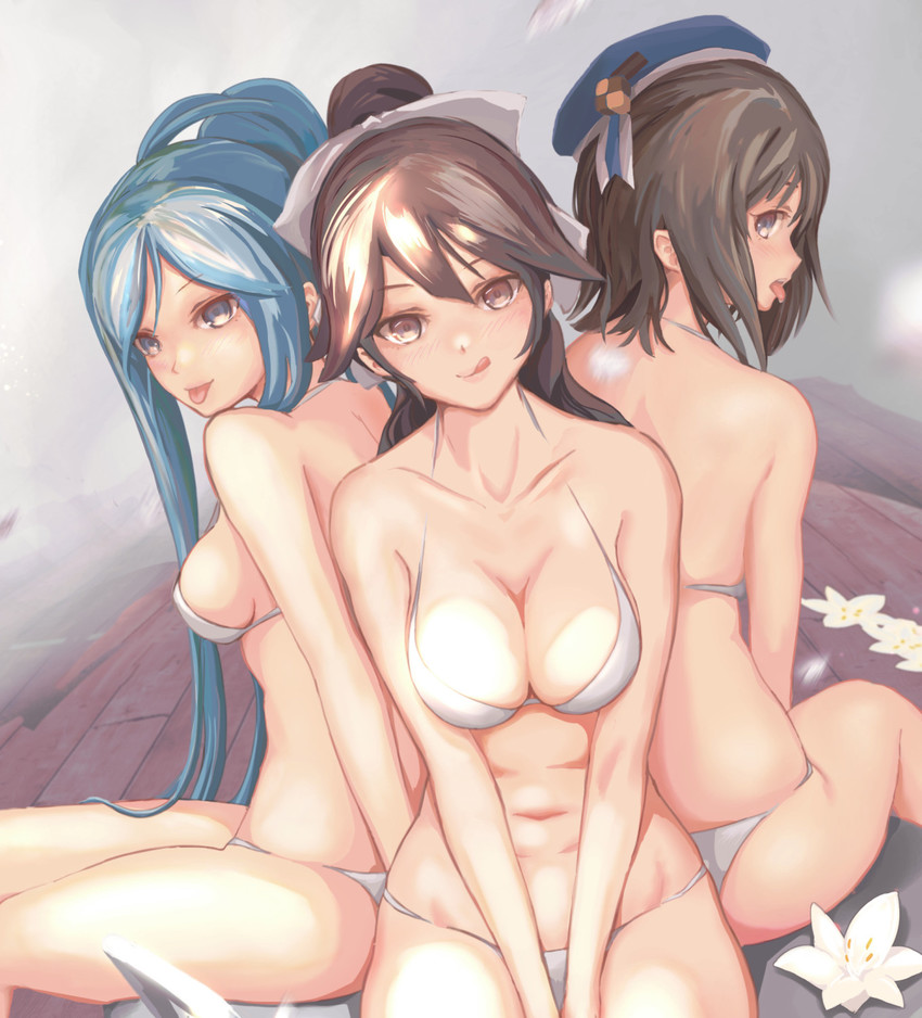 takao (kantai collection and 2 more) drawn by pandarou