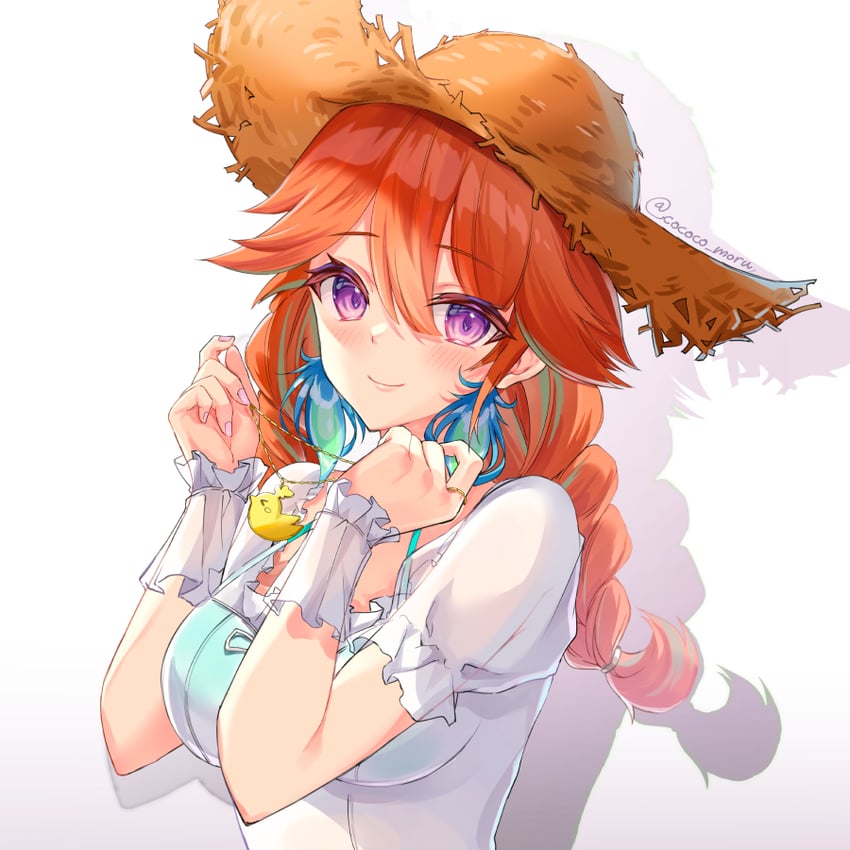 takanashi kiara (hololive and 1 more) drawn by cococo_moru