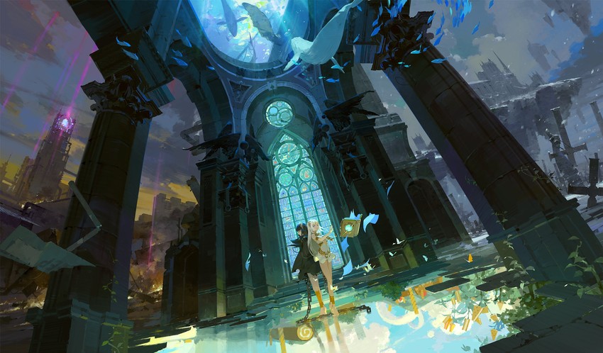 al-azif and arena (masterwork apocalypse) drawn by a-shacho