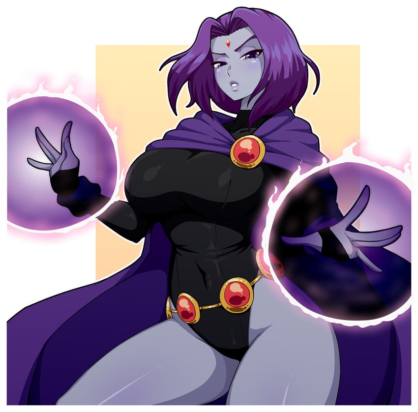 raven (dc comics and 1 more) drawn by simmsy