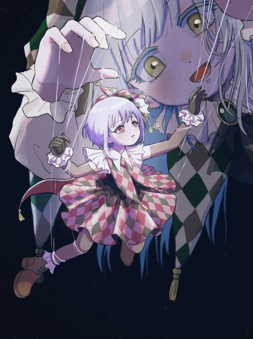 wakaba mutsumi, mortis, and yuutenji nyamu (bang dream! and 1 more) drawn by wapi_nn