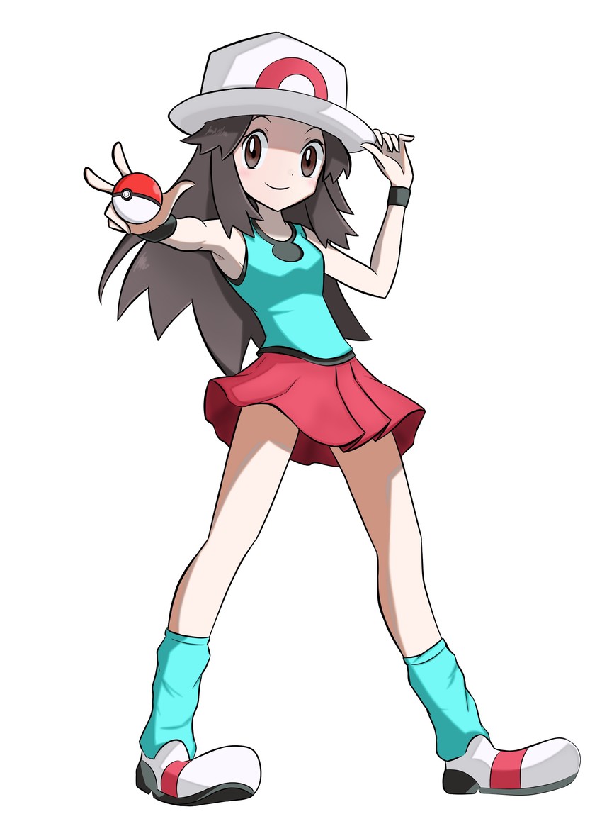 leaf (pokemon and 1 more) drawn by oscar_08