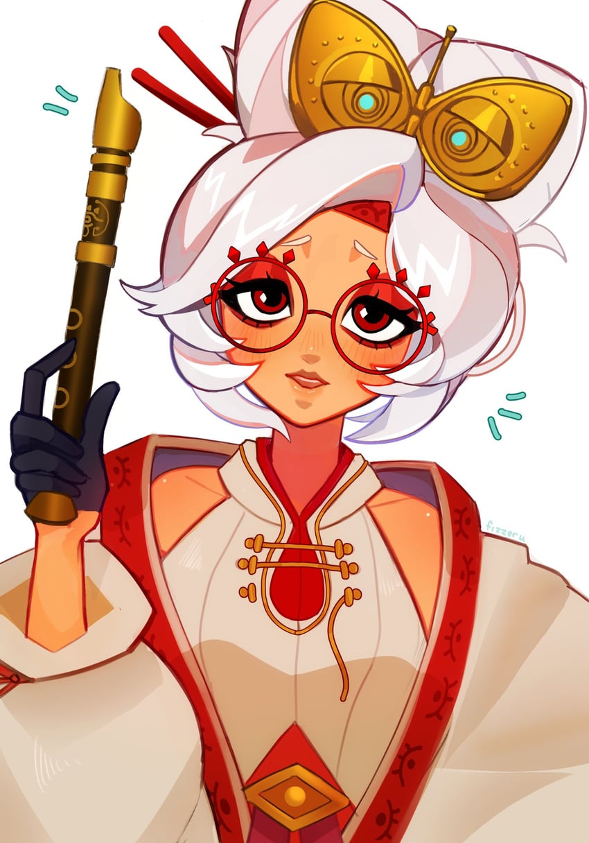 purah (the legend of zelda and 1 more) drawn by fizzeru