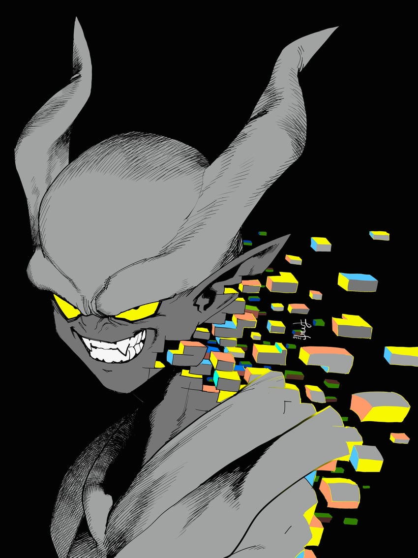 janemba (dragon ball and 1 more) drawn by manabu_yashiro