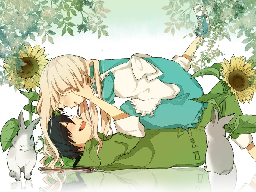 kozakura marry and seto kousuke (kagerou project and 1 more) drawn by akamega
