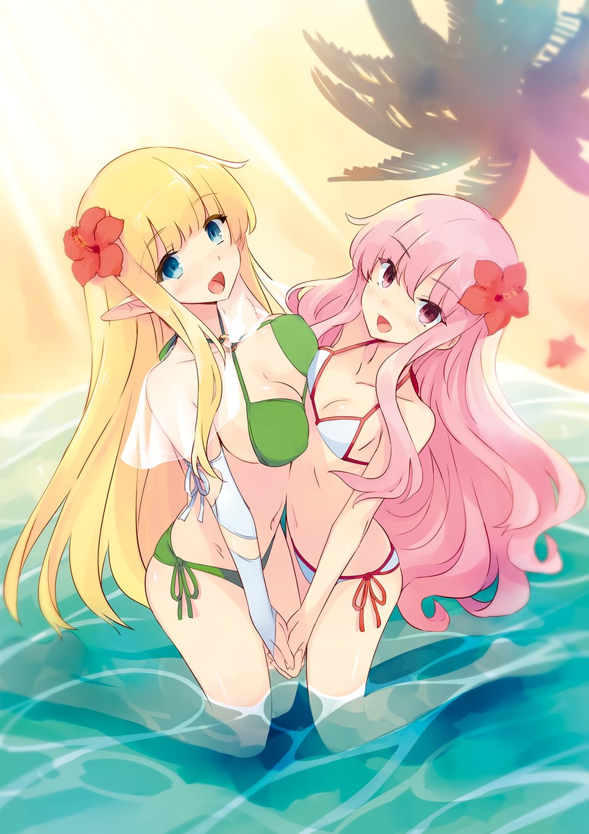 louise francoise le blanc de la valliere and tiffania westwood (zero no tsukaima) drawn by usatsuka_eiji