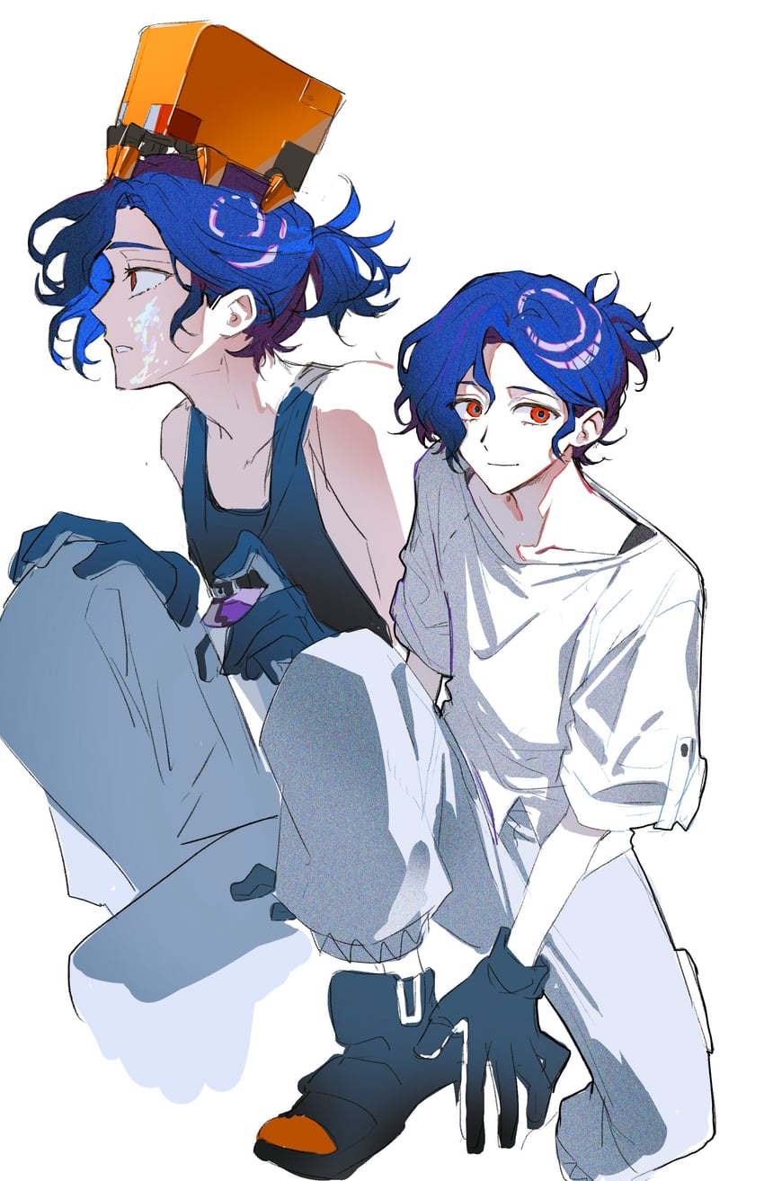 shuji ito and conch (gundam and 1 more) drawn by fei_00714