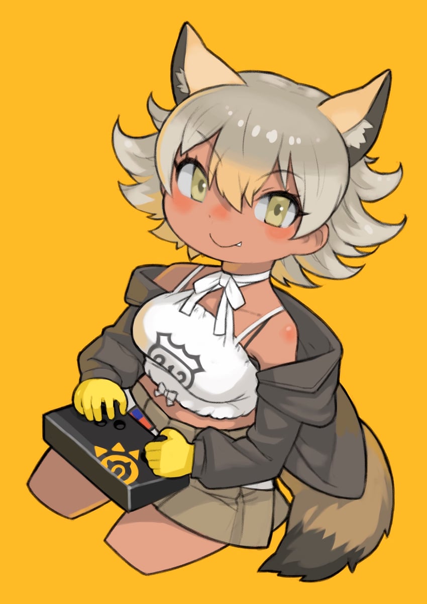 coyote (kemono friends and 1 more) drawn by rinx