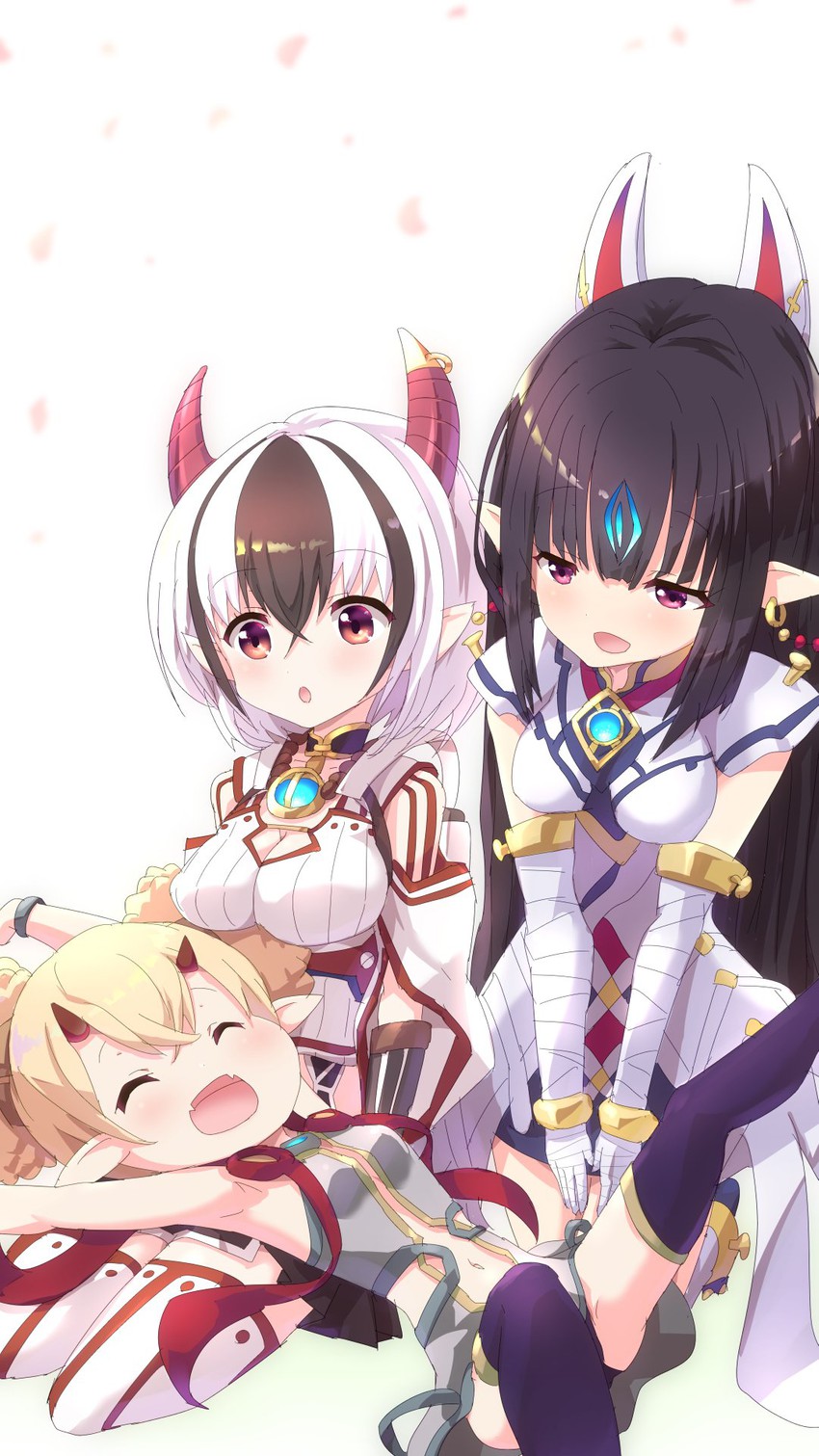 kasandra, crossette, and electra (xenoblade chronicles and 1 more) drawn by tavn