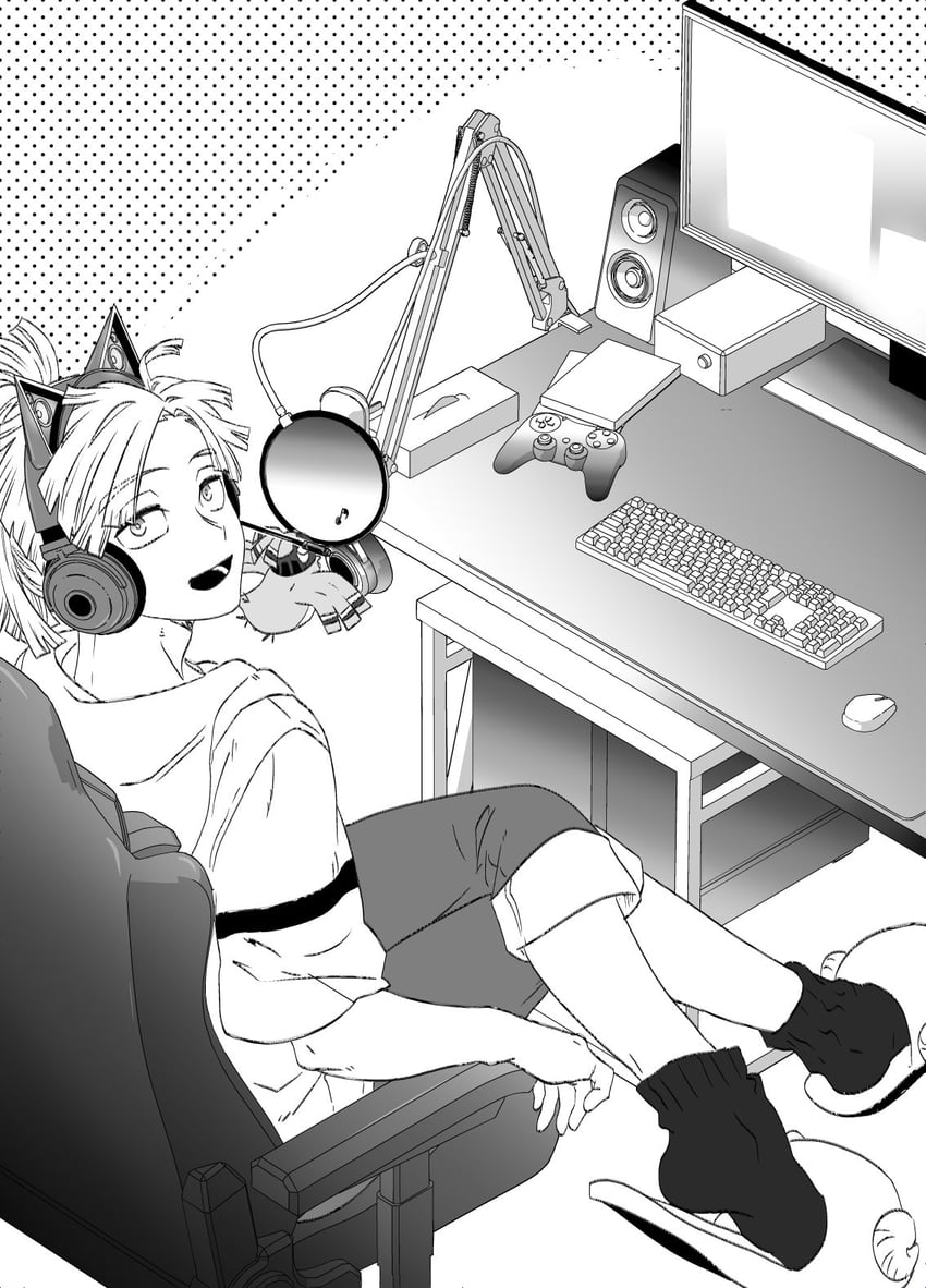 rody soul and pino (boku no hero academia) drawn by ikuhashi_muiko