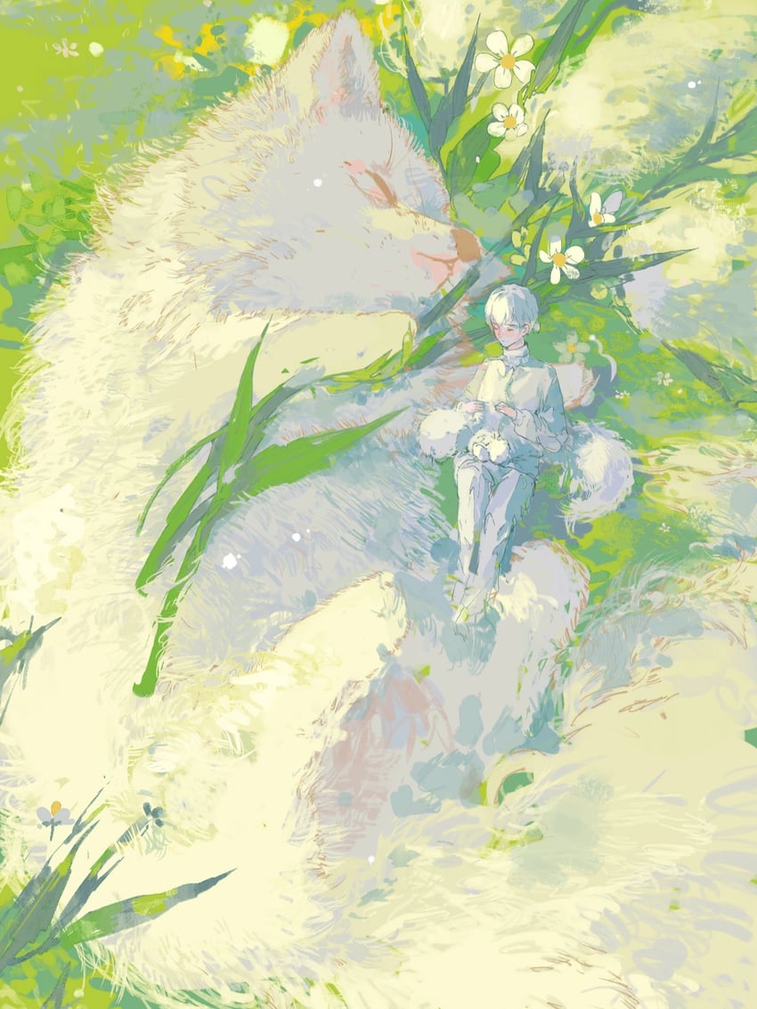 qi sili (light and night love) drawn by yi_tianran_dai