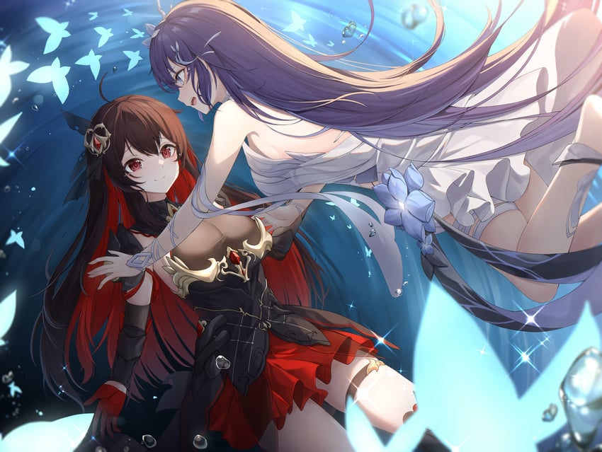 seele vollerei and seele (honkai and 1 more) drawn by gr_greeze