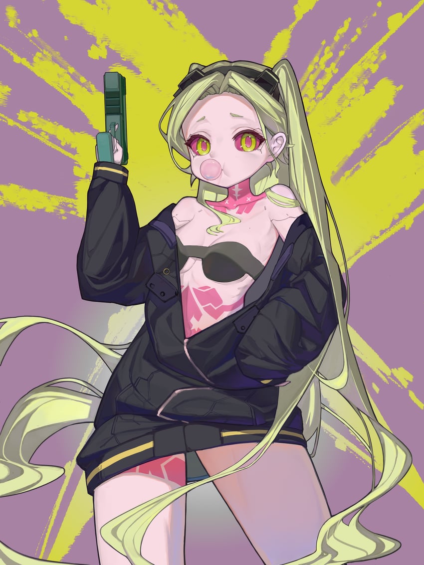 rebecca (cyberpunk and 1 more) drawn by cho_chi_tomoe_shou