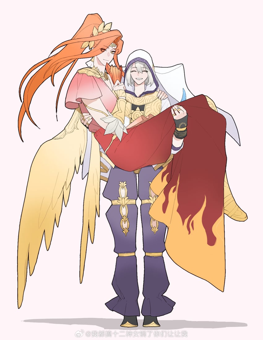 azeyma and nymeia (final fantasy and 1 more) drawn by wo_dou_gao_shi'er_shennu