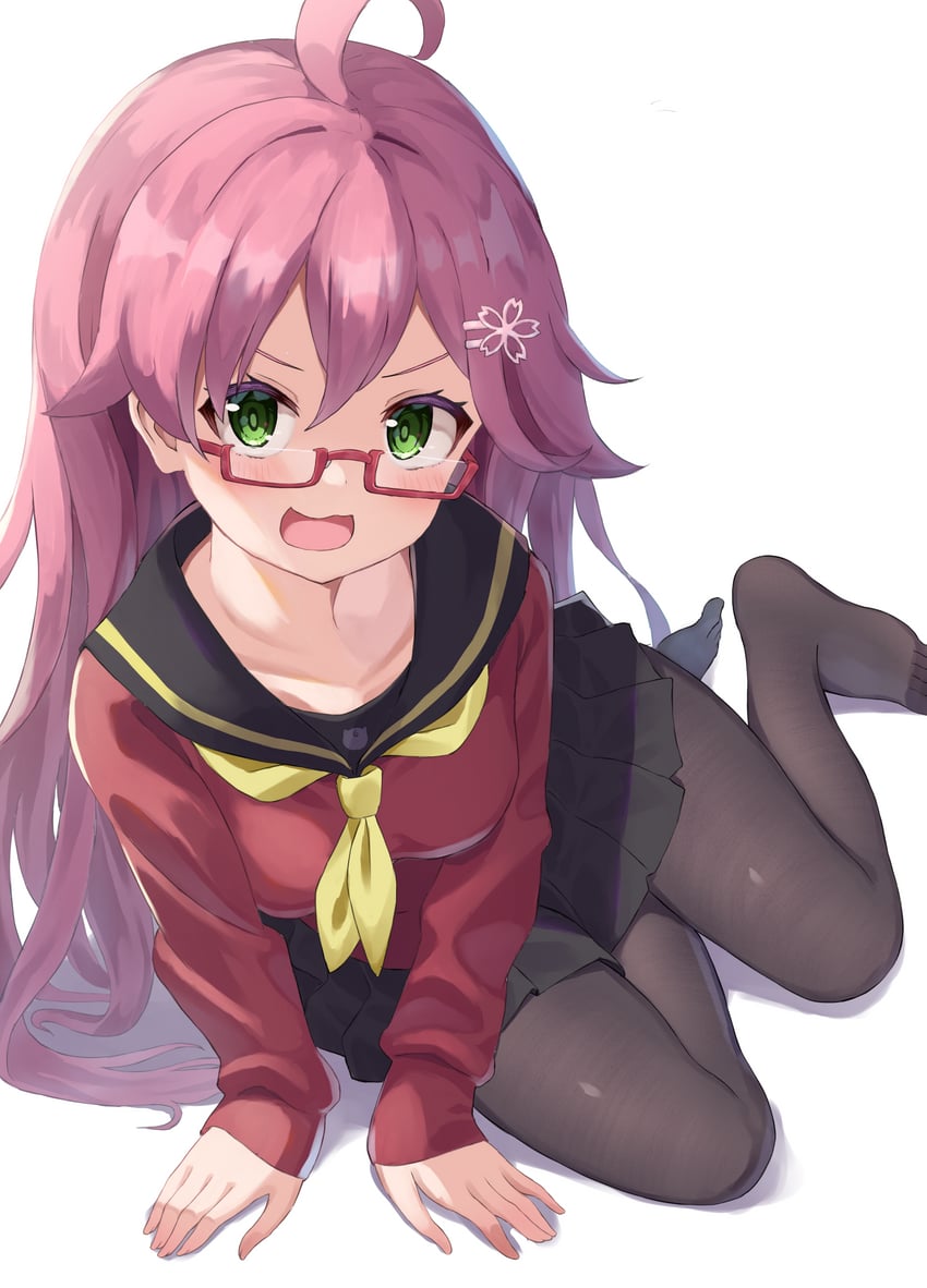sakura miko and amagi yukiko (hololive and 2 more) drawn by kajitsu_no_hito