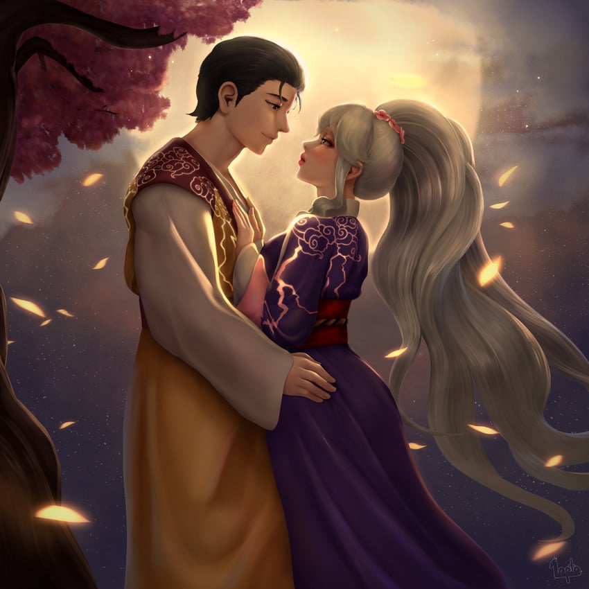 ishtar and reinhardt (fire emblem and 2 more) drawn by loptoart