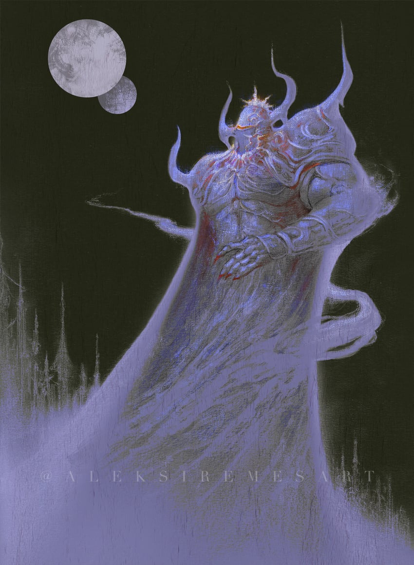 golbez (final fantasy and 1 more) drawn by aleksi_remes