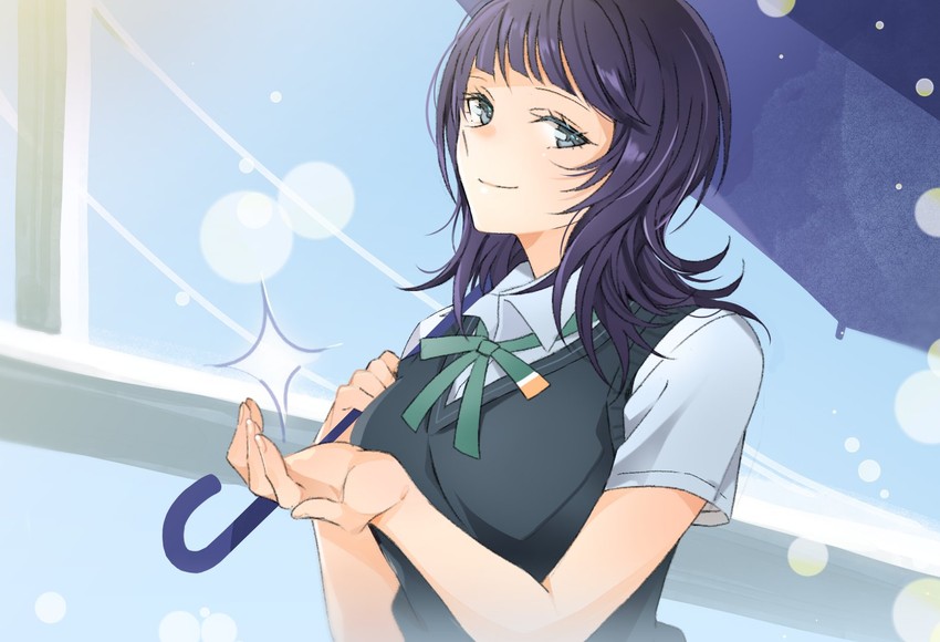 asaka karin (love live! and 1 more) drawn by ten733ten