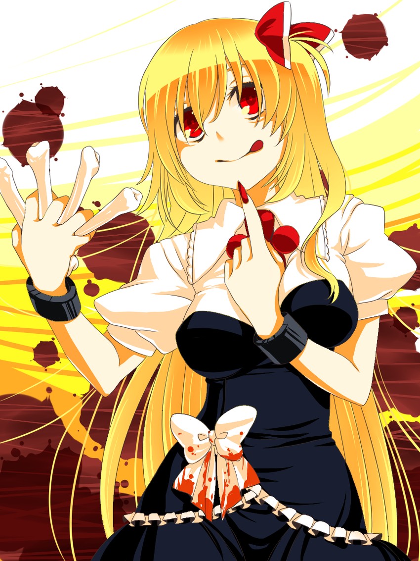 rumia (touhou) drawn by shirane_koitsu