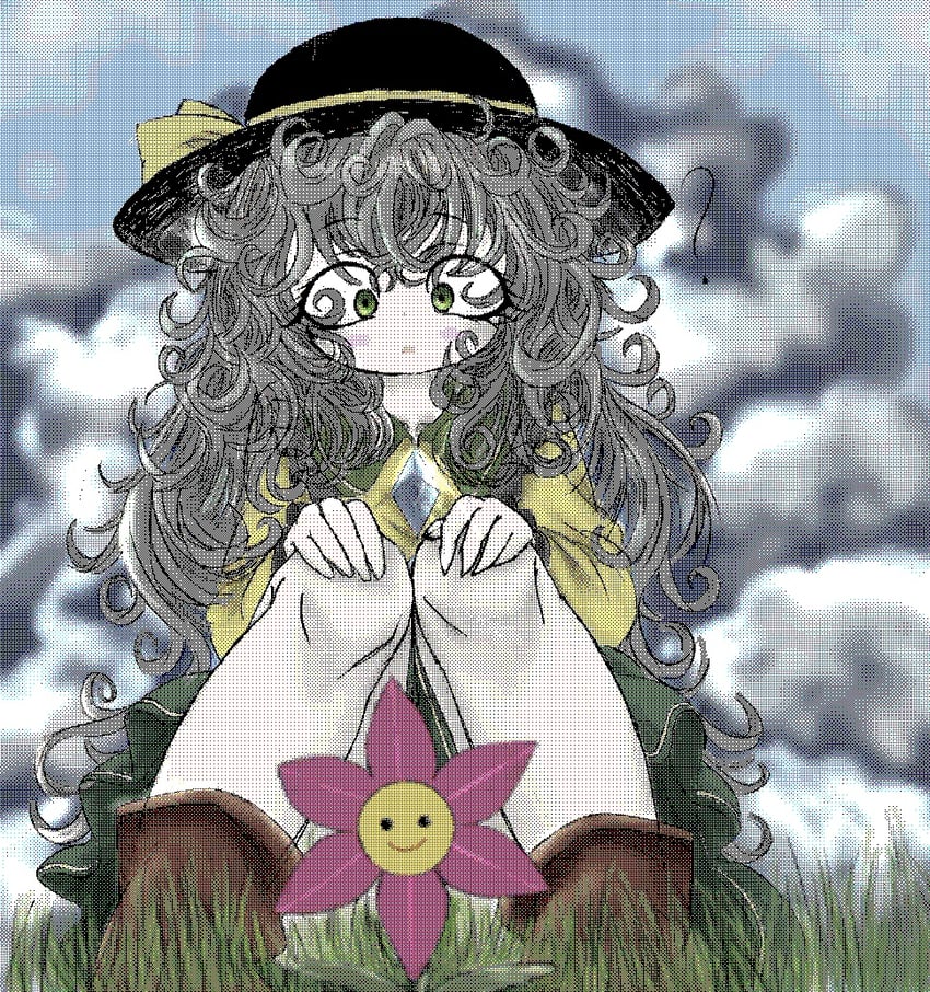 komeiji koishi (touhou and 2 more) drawn by inu_no_nou_saibou