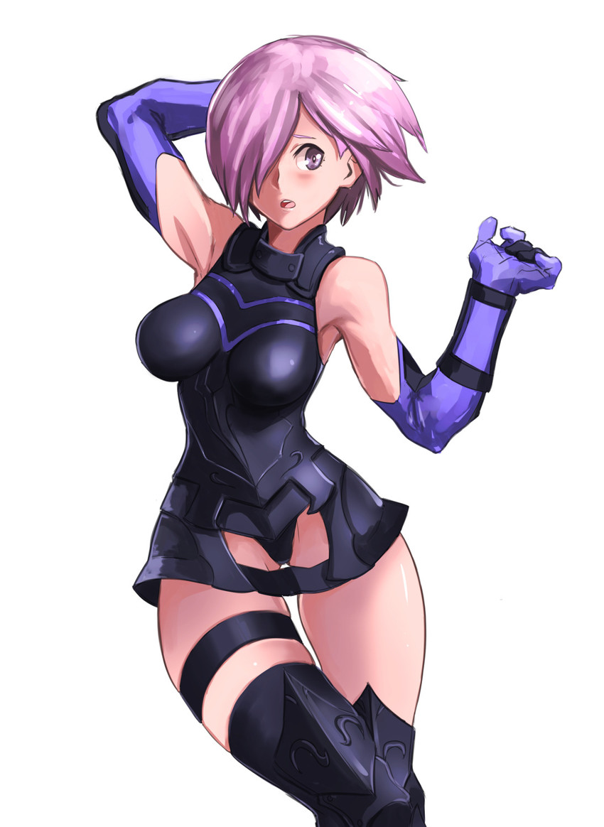 mash kyrielight (fate and 1 more) drawn by imdsound