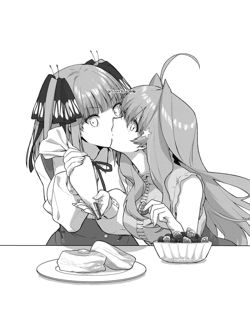 nakano nino and nakano itsuki (go-toubun no hanayome) drawn by yu_(flowerbird3830)